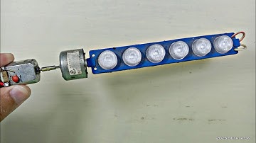 HOW TO TURN ON A 12 VOLT LED LIGHT USING A TAMIYA DYNAMO AND 5 VOLT DVD @AlfilaOfficial