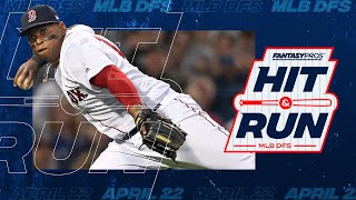 FantasyPros Hit & Run: DFS Advice and Best Plays for April 22 (2021 Fantasy Baseball)