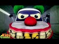 Clownjuring  road rangers    beware of the ghost  cartoons for toddlers by kids channel