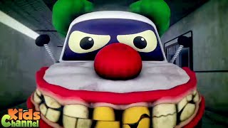 Clownjuring  Road Rangers   | Beware Of The Ghost | Cartoon Videos for Toddlers by Kids Channel