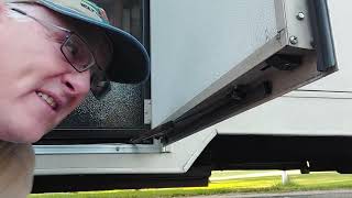 RV Motorhome Tips How To Replace Your Door or Compartment Door Struts Save Money and DIY