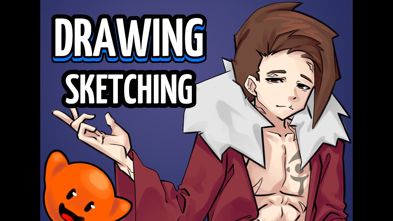 【Drawing】making sketches for my portfolio! [EN|PL] - YouTube