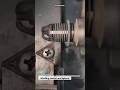 CNC Thread Turning in Action! #CNC #Machining #Metalworking