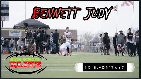 High School Blitz Charlotte, NC Blazin 7 on 7 QB B...