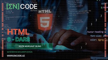 HTML - 6 dars (Table)