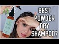 The Best ALL NATURAL Dry Shampoo Review & Before and After Demo | HOW TO use correctly