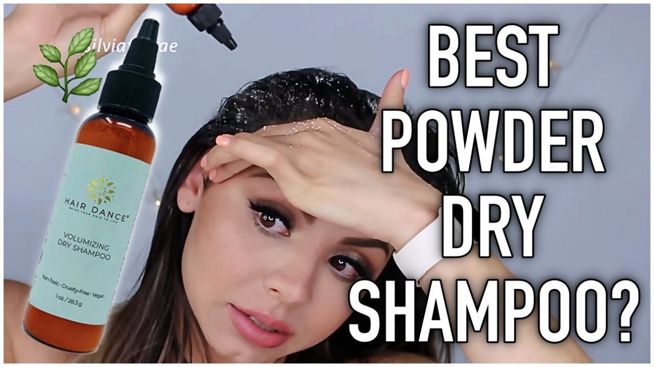 The Best ALL NATURAL Dry Shampoo Review & Before and After Demo HOW