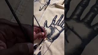 Carhartt Jacket for a customer! #art #custom #diy #streetwear