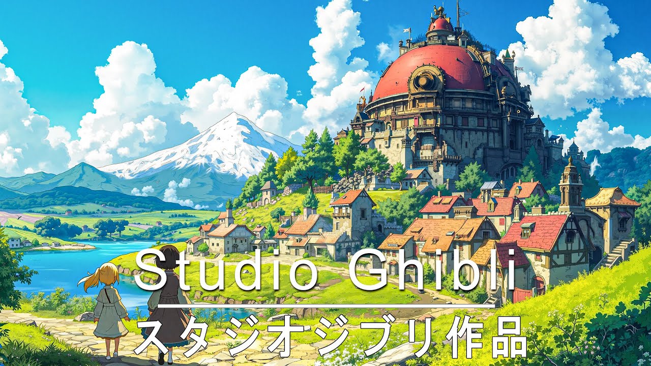 [非常好聽!!] 宮崎駿動畫歌曲 - 無廣告，千與千尋，哈爾的移動城堡，龍貓，天空之城，魔女宅急便，風之谷，貓的報恩，借東西的小人阿莉埃蒂