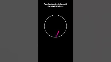 Ball bouncing simulation #adhd #music #code #space #python #physics #simulations #memes #science