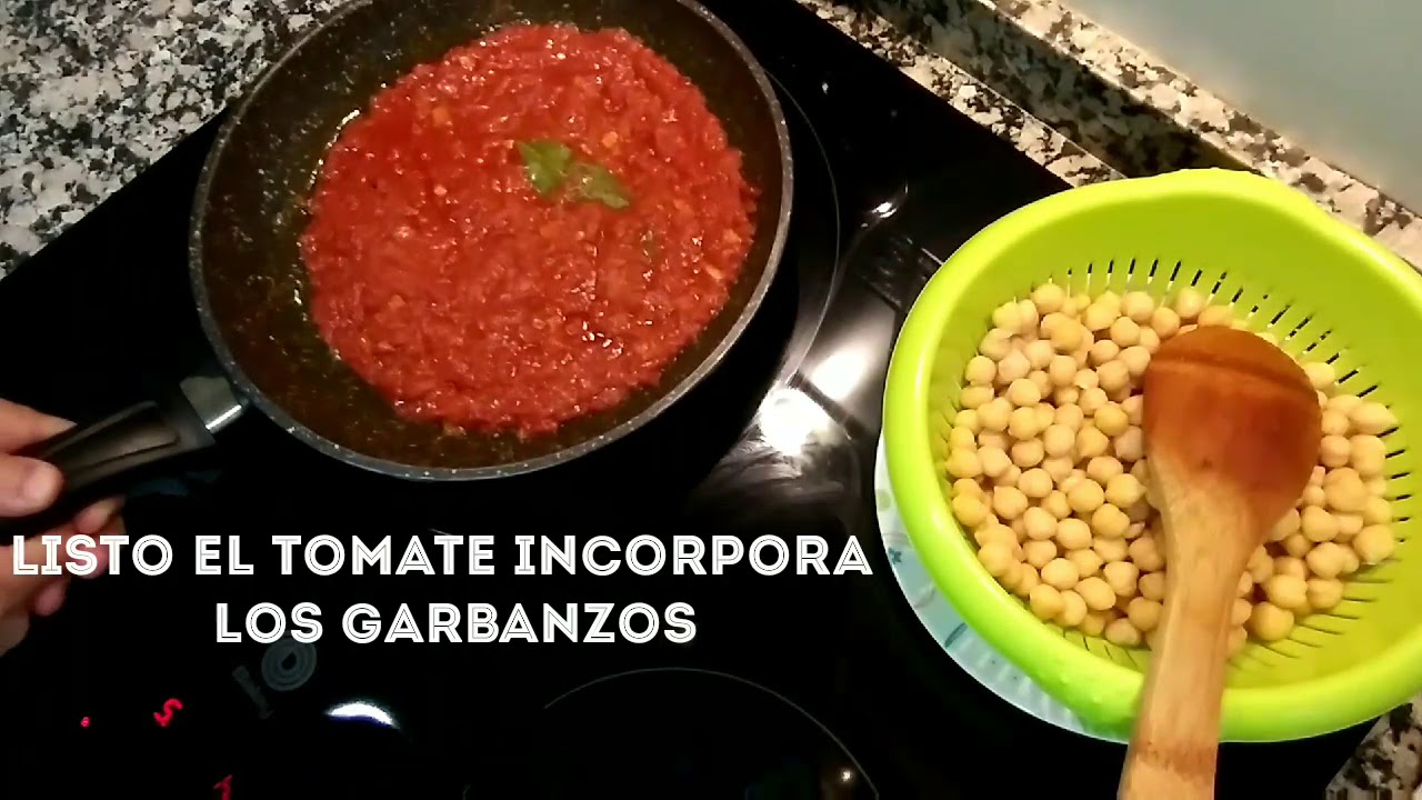 Garbanzos a la catalana
