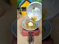 Miniature Double Egg Roast 🥚🥚 Tiny Bengali Recipe #shorts