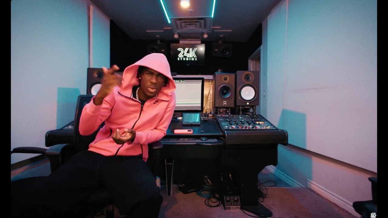 Still from Cazz’s “SELENA” music video