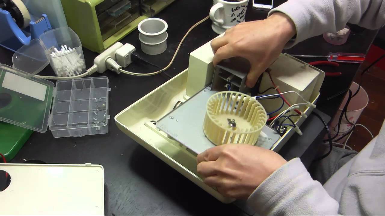 布団乾燥機FD 625を分解してみた - YouTube