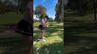 Amazing Golf Swing you need to see | Golf Girl awesome swing | #golf #shorts