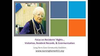 Webinar: Residents' Rights to Visitation, Voting, Records, & Communication