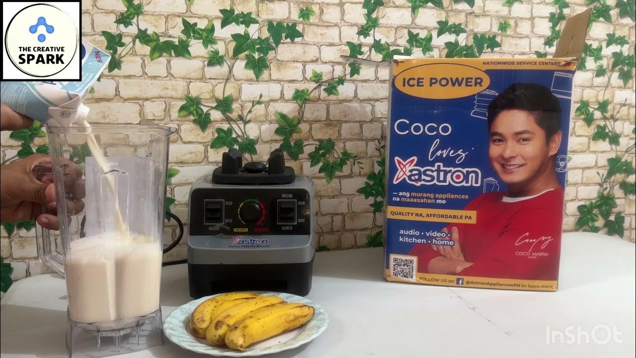 Astron heavy duty ice blender unboxing and review The Creative