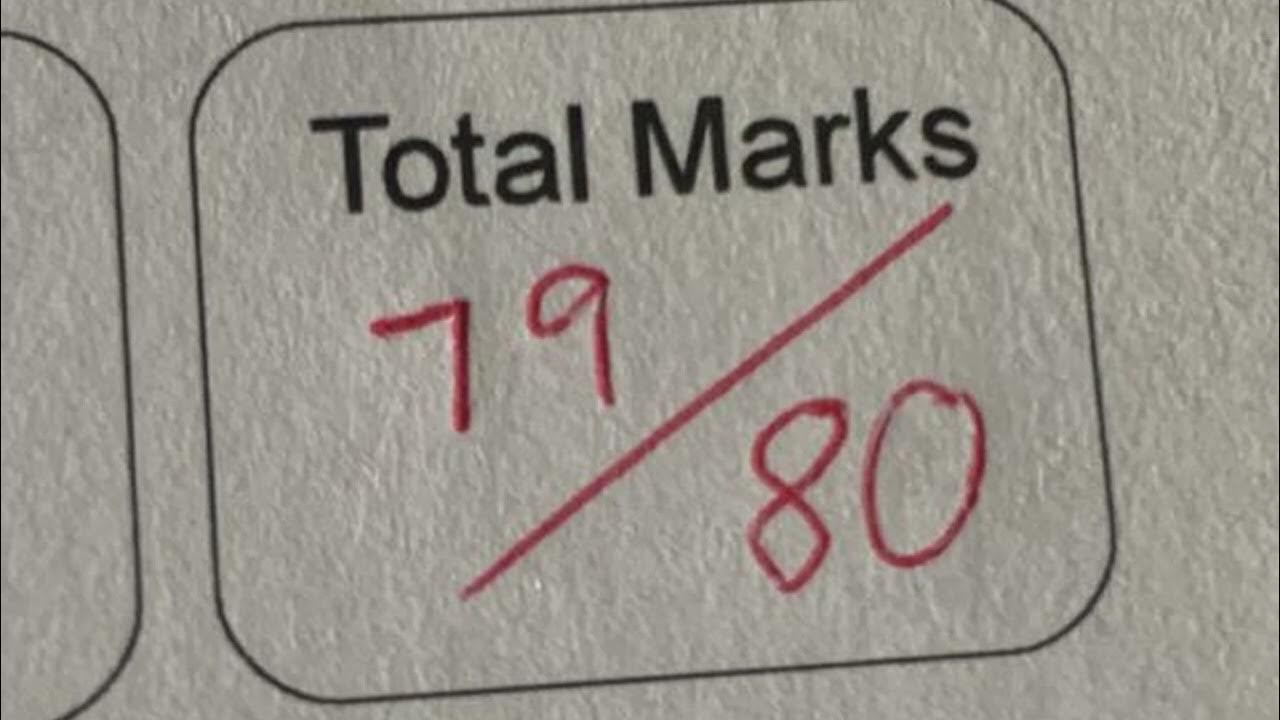Figure Out Final Grade After Exam