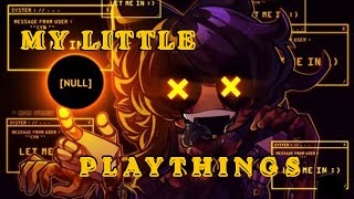 My Little Playthings – Absolute Solver/Cyn Song | Murder Drones Original Song With Lyrics