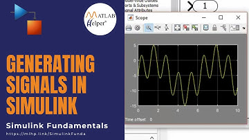 Generating Signals in Simulink | Simulink Fundamentals | @MATLABHelper