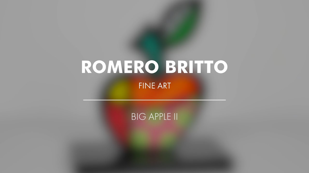 BIG APPLE - Limited Edition Sculpture – Shop Britto