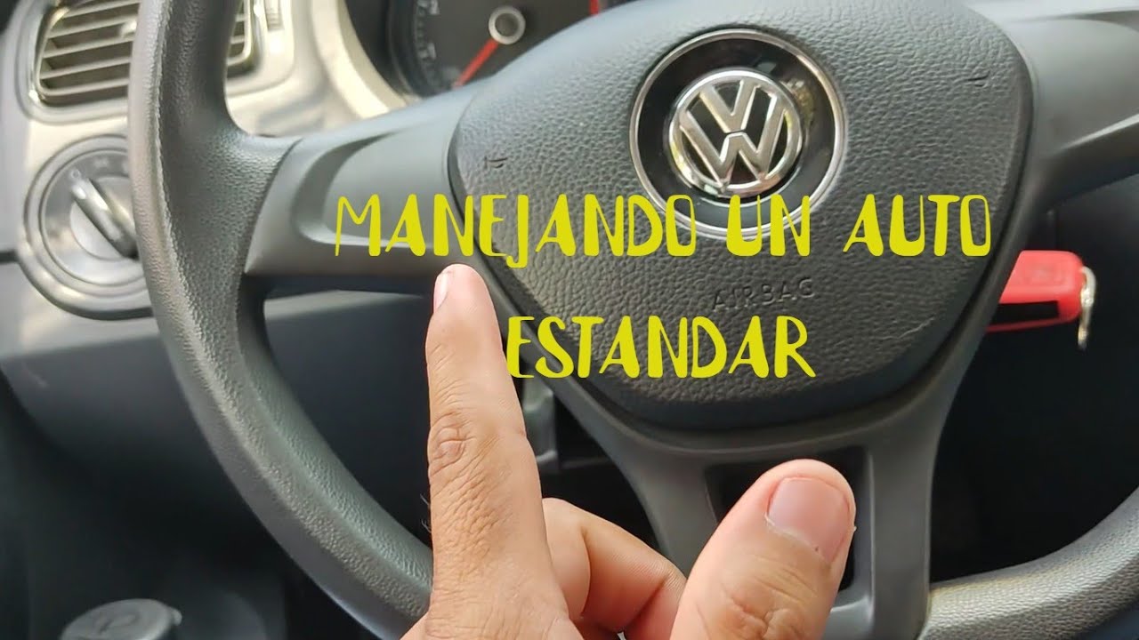 como manejar un auto estándar - YouTube