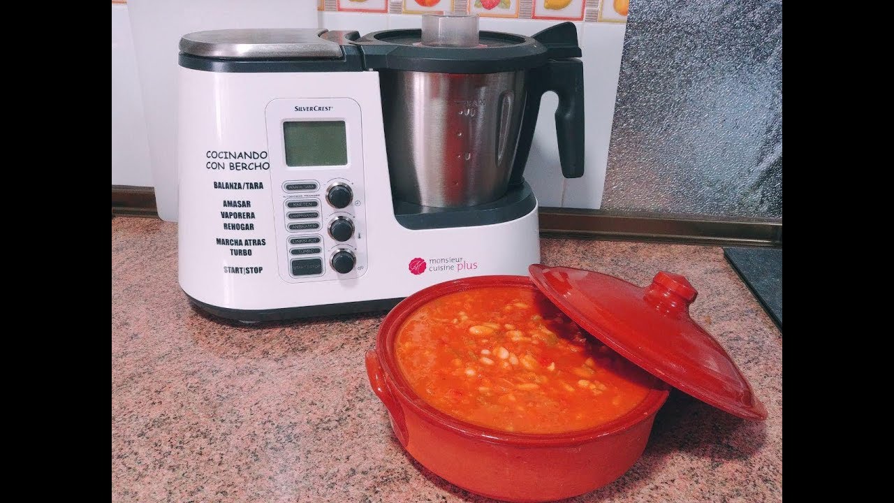 Alubias en monsieur cuisine plus