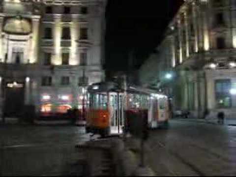 Trams in Milano