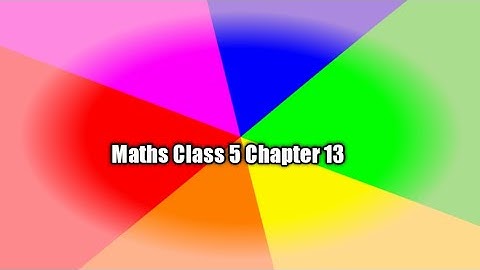 Maths class 5 Chapter 13 Three Dimensional Objects and Nets
