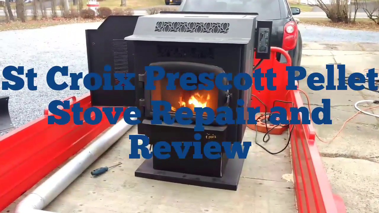 St Croix Prescott Pellet Stove Review and Repair - YouTube