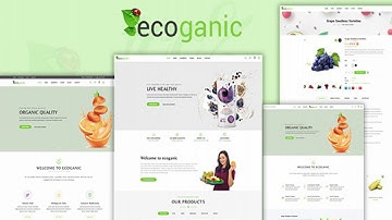 Ecoganic - An Organic Food Store Prestashop Theme | Themeforest Website Templates and Themes