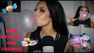 ASMR | 30 mins of Extreme Gum Chewing (big bubbles)