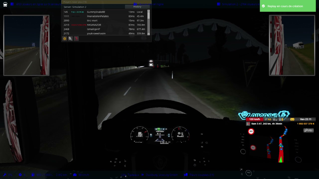 ETS 2 | Reckless driving 2754231 - YouTube