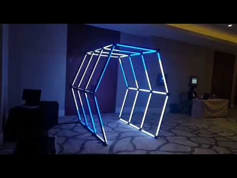 Tunel LED en Evento corporativo. Magnishow - YouTube