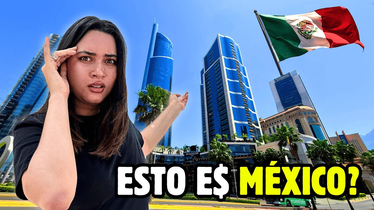 La CIUDAD MÁS RICA y LUJOSA de AMÉRICA LATINA 🇲🇽 | SAN PEDRO GARZA GARCIA