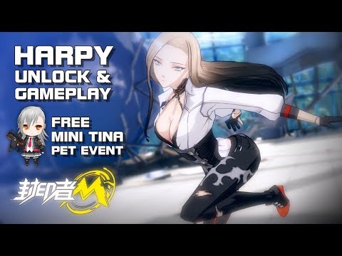 Closers M (封印者M) - Harpy Unlock & Gameplay - Mini Tina Pet Event - Android on PC - Mobile - F2P - TW