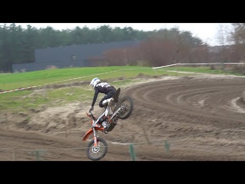 Glen Goldenhoff raw practice and horror crash from Lommel