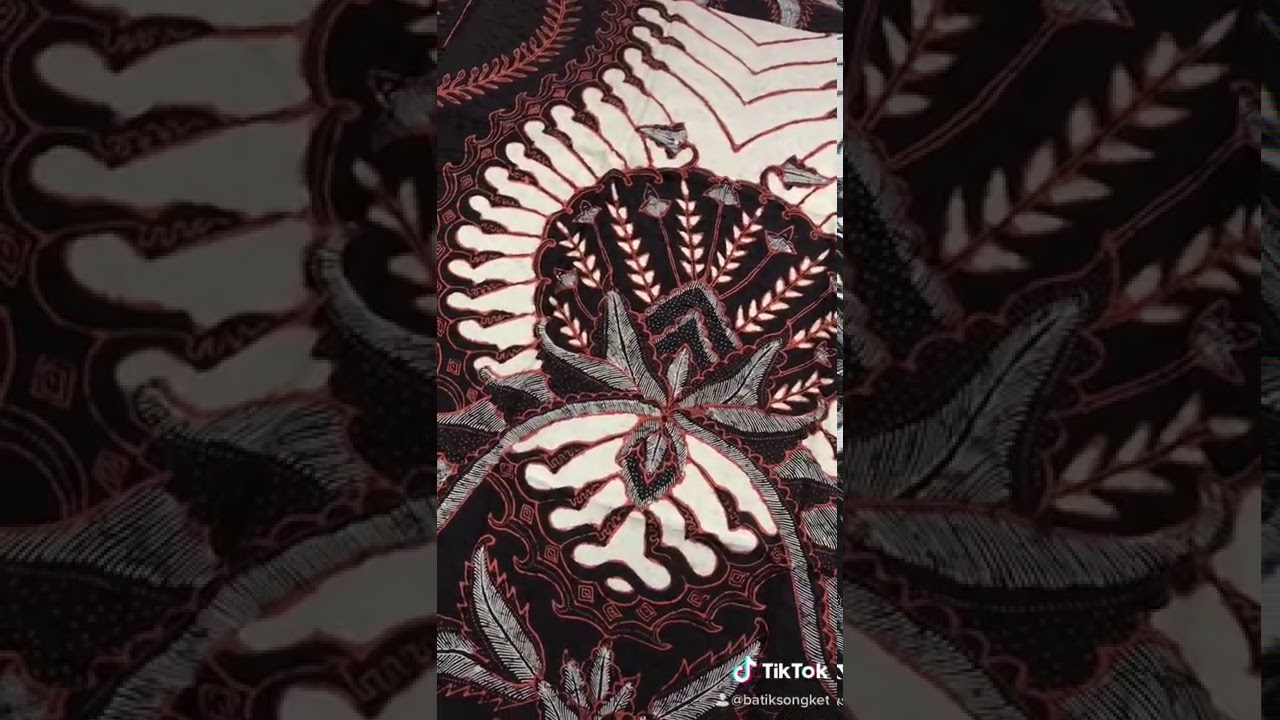 Batik tulis sutra - YouTube
