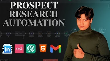 AI-Powered B2B Prospect Research Tool Using n8n | Automate Sales Prep with LinkedIn and AI