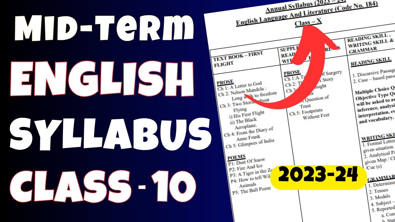 class-10-english-syllabus-mid-term-2023-24-doe-delhi-youtube