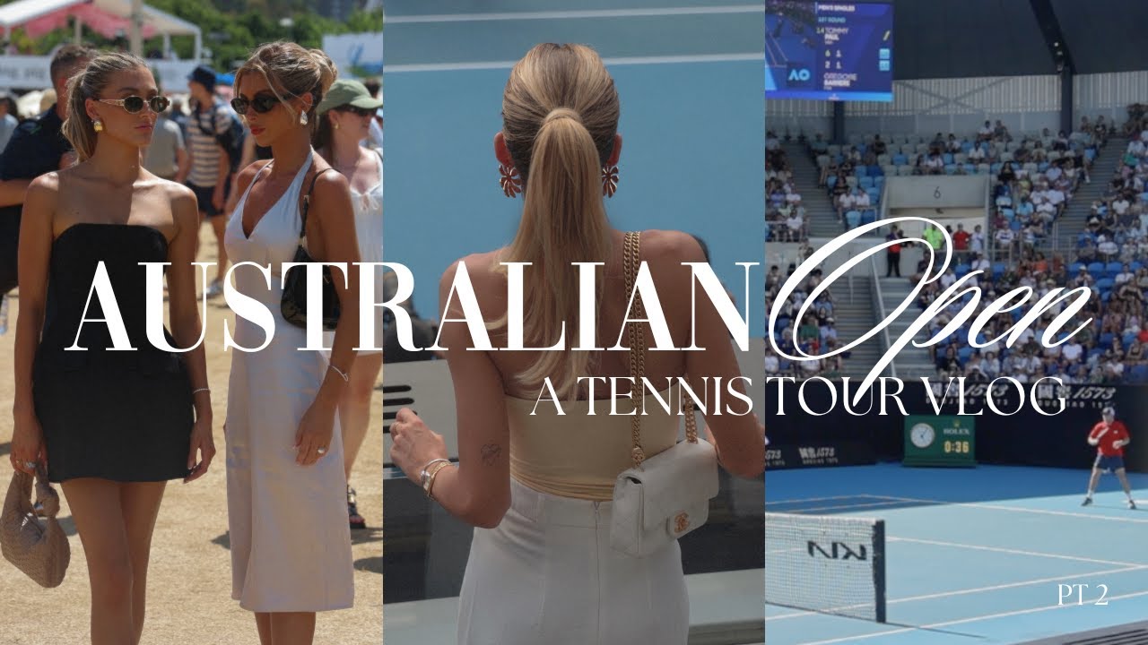 come with me to the australian open