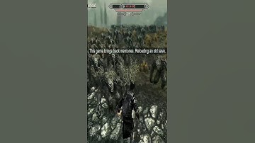 Trolling trolls in Skyrim from an Old Save | Short | Trolls vs Giants & Wooly Mammoths