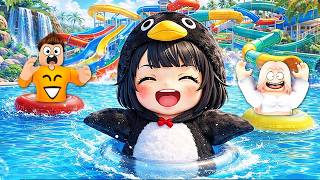 ZABRAŁEM GUGUGAGA PENGUIN DO NAJWIĘKSZEGO PARKU WODNEGO w...