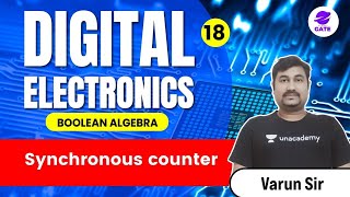 synchronous counter | L:18 | Basics of digital electronics | GATE/ESE 2022
