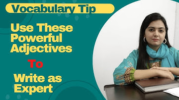 Powerful Adjectives | Vocabulary for CSS/PMS | English Lecture Series