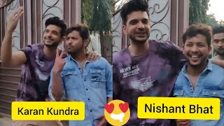 Karan Kundra With Nishant Bhat Saying About Tejaswini Prakash New Song 💕❤️