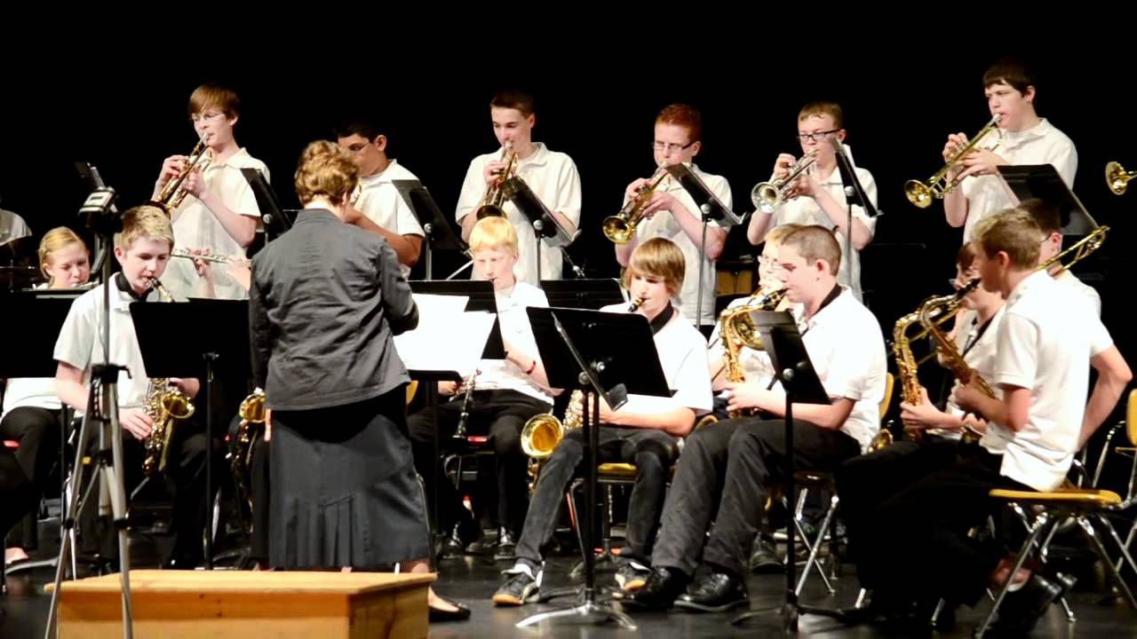 25 or 6 to 4, by Hunter Junior High Jazz Band - YouTube