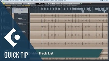 Divide Track List Function | Tips, Tricks and Workflow Enhancements
