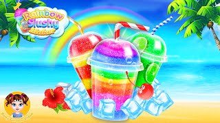 Rainbow Frozen Slushy Truck - Cooking Games for Kids - Baby Games Videos screenshot 5