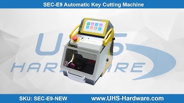 How to Calibrate the SEC-E9 Automatic Key Cutting Machine